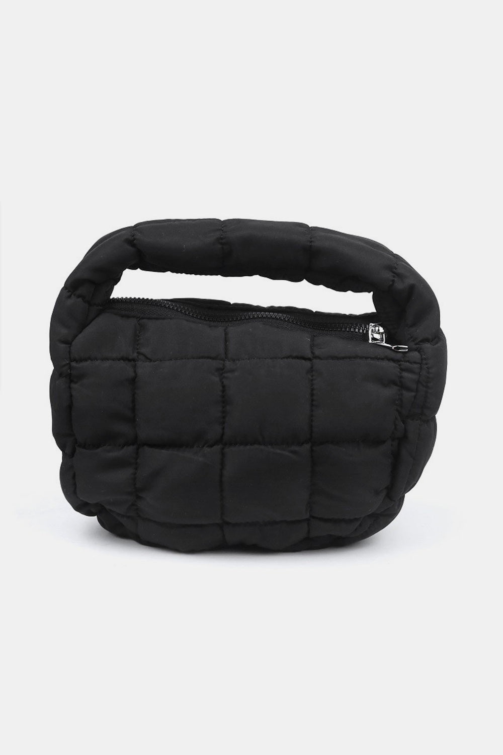 Bolso de mano acolchado con microbolsillos Zenana