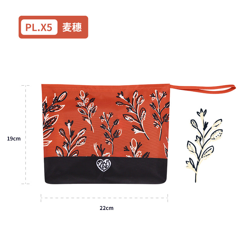 Envirosax Zipper Pouch Bag Set of 2 Paleo