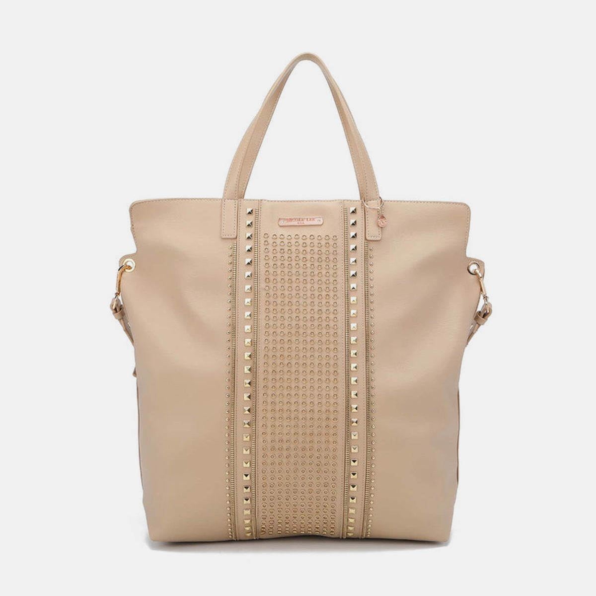 Bolso tote grande con tachuelas de Nicole Lee USA