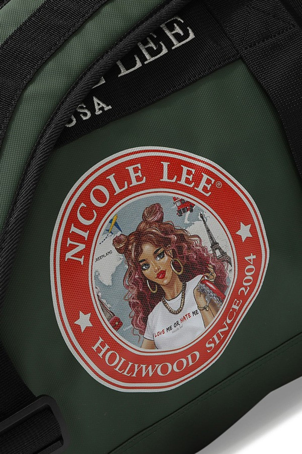 Bolsa de lona grande de Nicole Lee USA